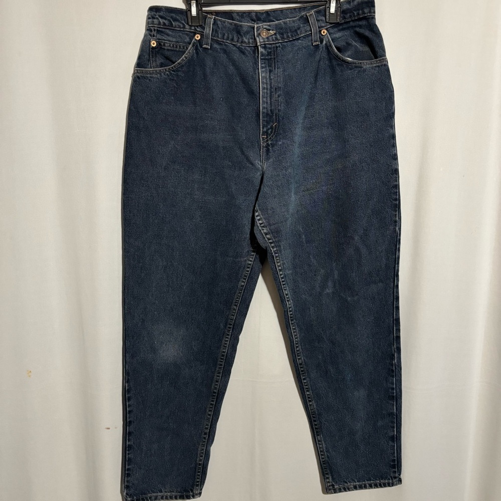Levi’s VTG 90s 951 Relaxed Fit Tapered Leg Jeans Orange Tab Med Wash Womens 16 S